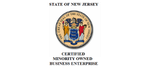 State of New Jersey Certified Minority-Owned Business Enterprise